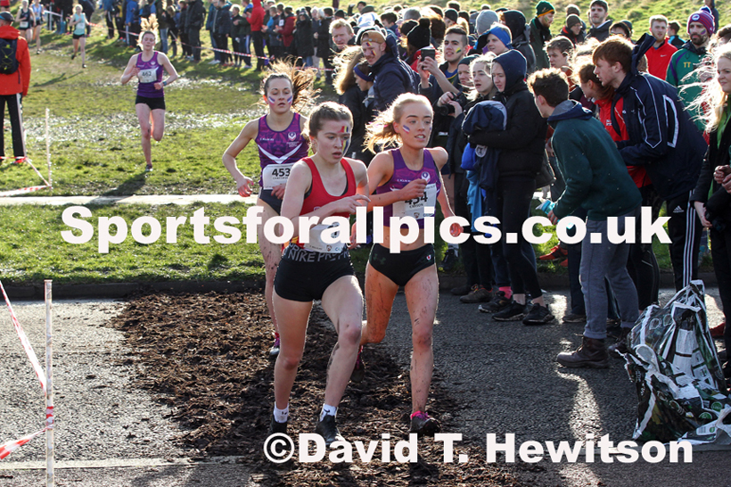 Womens short race  2020 BUCS Cross Country Champs., Edinburgh.  Photo: David T. Hewitson/Sports for All Pics